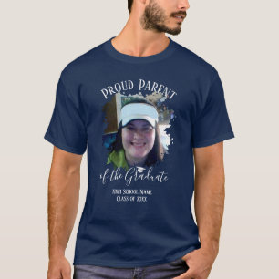 Studenten Proud Parent Färg Photo T-Shir T Shirt