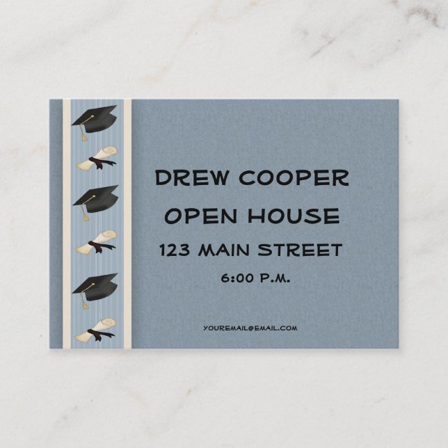 Studenten Räcker-ut blått (Framsida)