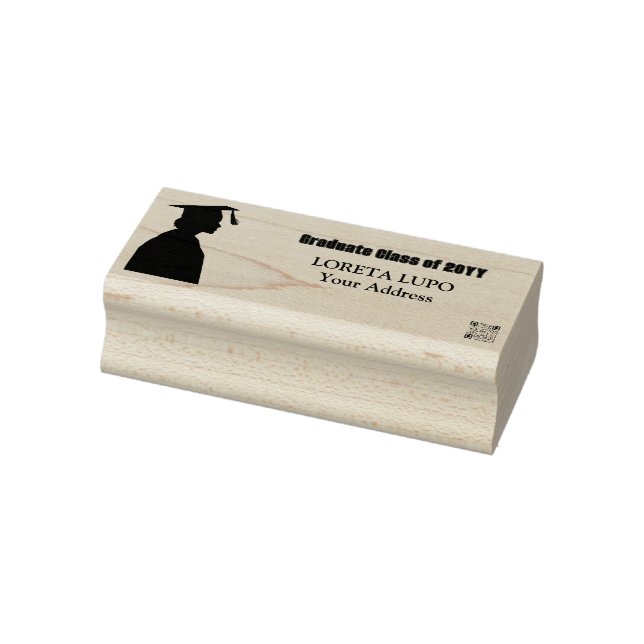 Studenten Returadress Frimärke Stämpel (Stämpel)