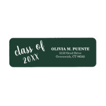 Studenten-Returadressen för Grönt av skogsmark