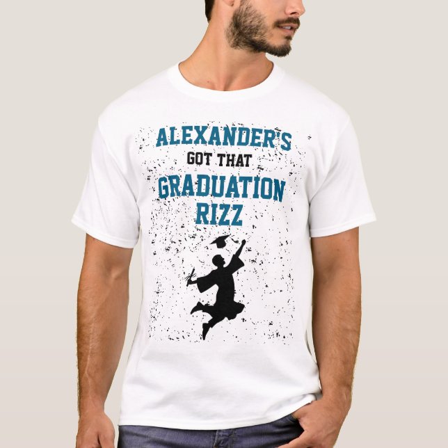 Studenten Rizz Studenten T Shirt (Framsida)