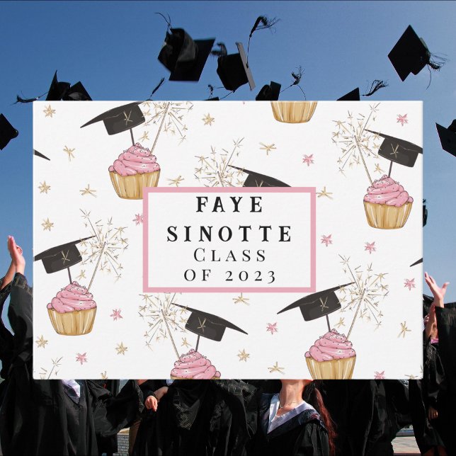 Studenten Rosa Cupaka Personlig Note Card Anteckningskort (Skapare uppladdad)