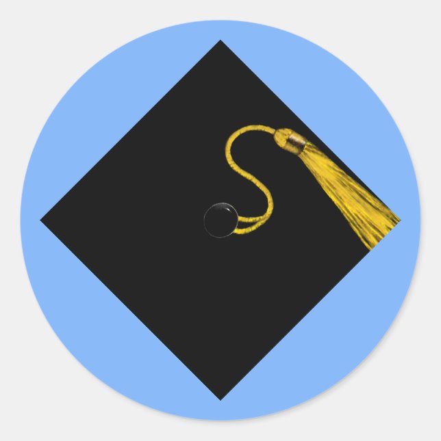 Studenten Runt Klistermärke (Framsida)