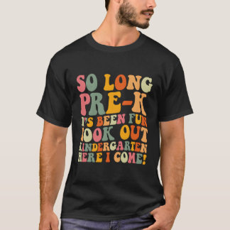 Studenten så länge före K Kindergen här i Kom T Shirt