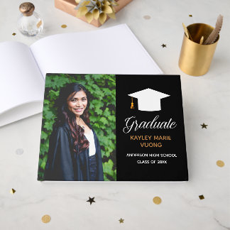 Studenten Senior Photo Autograph Keepsak 2025 Gästböcker