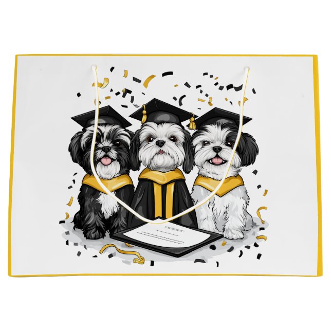 Studenten Shih Tzu Hundar (Framsidan)