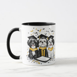 Studenten Shih Tzu Hundar Mugg