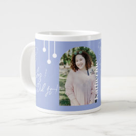 Studenten Simple Foliage Photo Lavender Jumbo Mugg