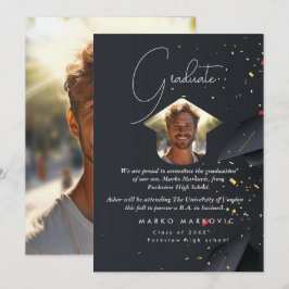 Studenten Son I Grått Meddelande