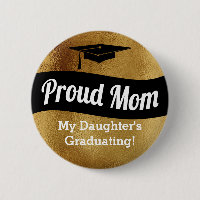 Studenten - stolt mamma - Fauxguld