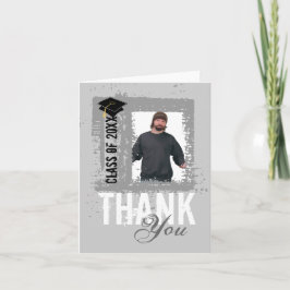 Studenten Tack, ditt kort Lägg till bild Grått