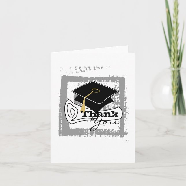 Studenten Tack för ditt kortbevis 1 Kort (Framsida)