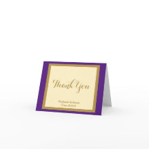 Studenten Tack, Lila och Guld Personlig