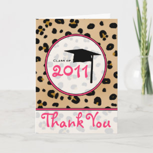 Studenten tackkort - Leopard