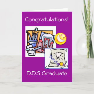 Studenten - tandläkare D.D.S Kort