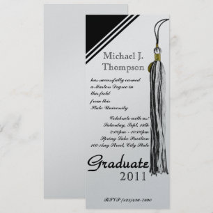 Studenten Tassel Inbjudningar