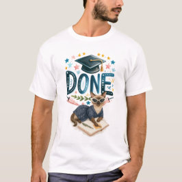 Studenten temat för kattälskare t shirt