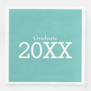 Studenten Theme Aqua Pappersservett
