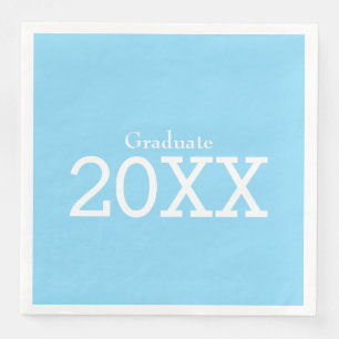 Studenten Theme Light Blue Pappersservett