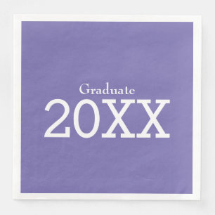 Studenten Theme Lilac Lila Pappersservett