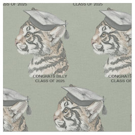 Studenten Tiger Fabric Tyg
