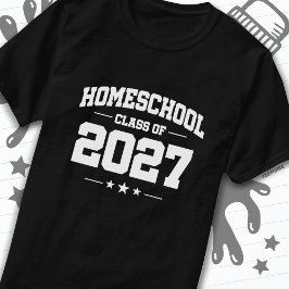 Studenten tillbaka till hemskolan 2027 t shirt