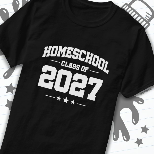Studenten tillbaka till hemskolan 2027 t shirt (Skapare uppladdad)