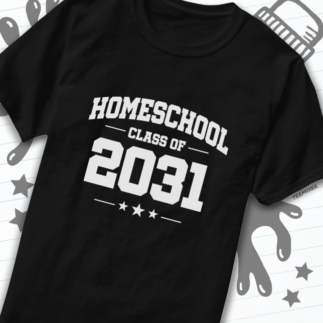 Studenten tillbaka till hemskolan 2031 t shirt (Skapare uppladdad)