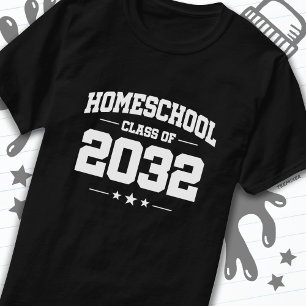 Studenten tillbaka till hemskolan 2032 t shirt