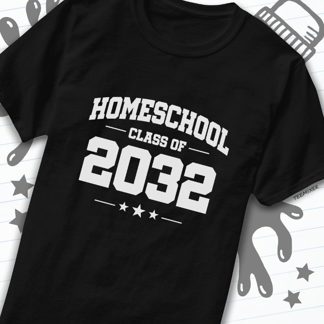 Studenten tillbaka till hemskolan 2032 t shirt (Skapare uppladdad)