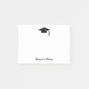 Studenten tillfogar namn 4 x 3 post-it block