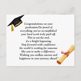 Studenten - Universell design för alla åldrar Vykort