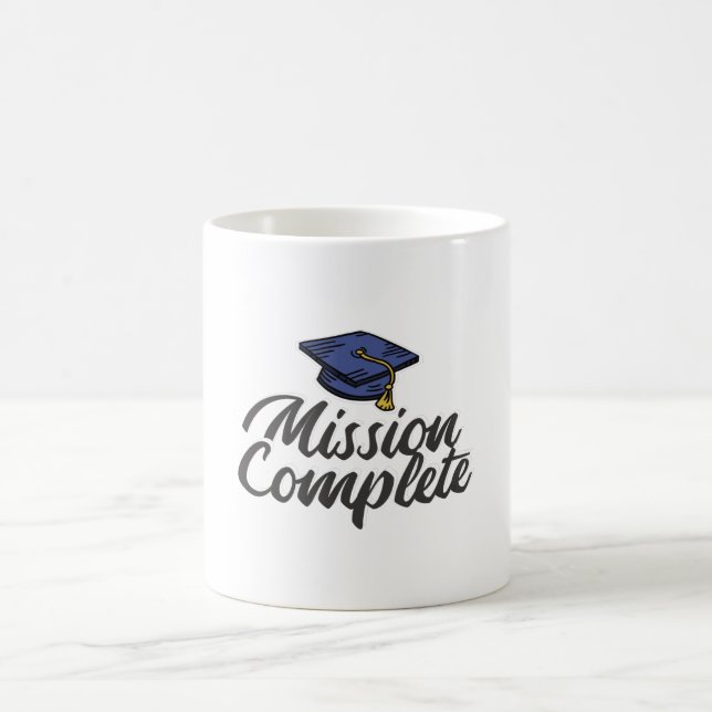 Studenten Uppdrag färdigt Kaffemugg (Center)