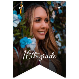 Studenten uppnår Klass-nivåer Foton Modern Vimplar