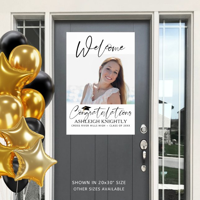 Studenten Välkommen Grattiss ett foto Poster (Skapare uppladdad)