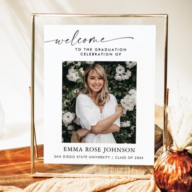 Studenten välkomstskylt, Studenten Bord-signatur Poster (Skapare uppladdad)