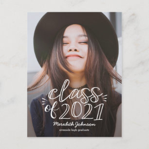 Studenten vykort för roligt-skript