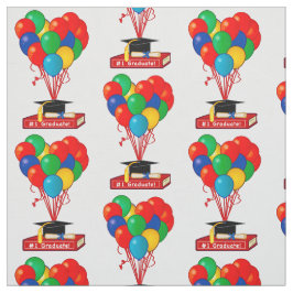 Studentenbok, hjärta, ballonger, diplom tyg