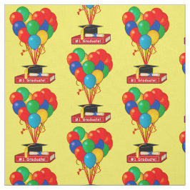 Studentenbok, hjärta, ballonger, diplom tyg