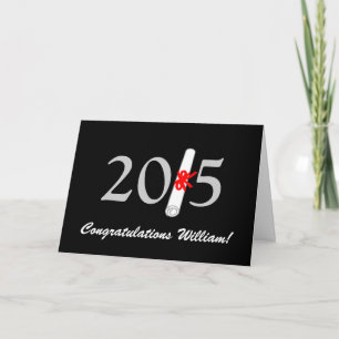Studentengrattis 2015, anpassade kort
