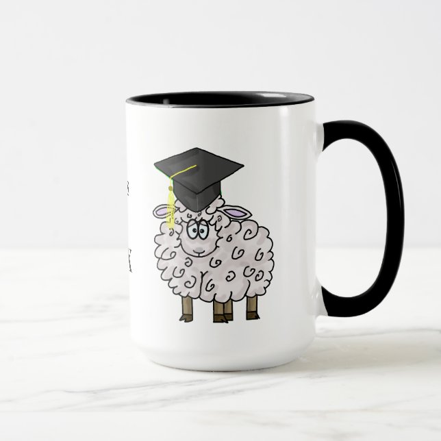 StudentenSheepskinmuggen skräddarsy år! Mugg (Höger)
