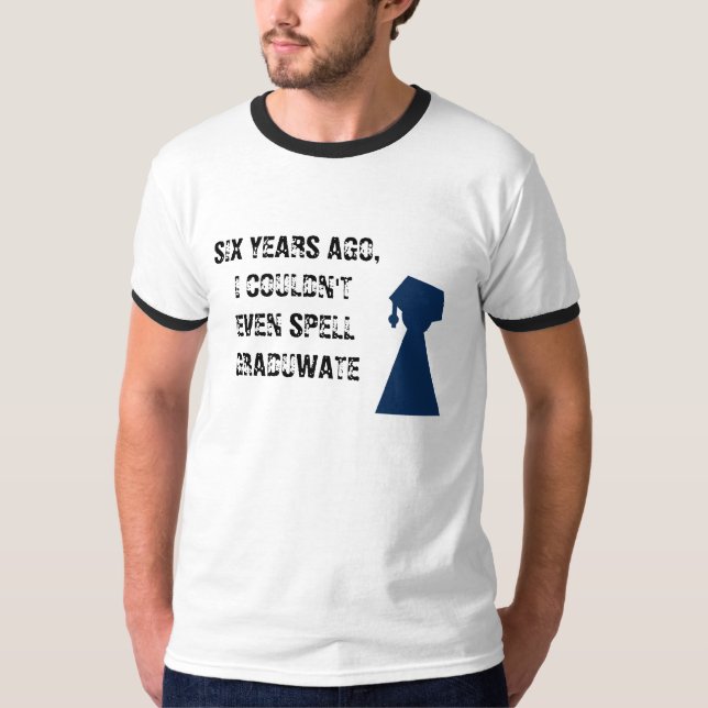 Studentenskämtskjorta T-shirt (Framsida)
