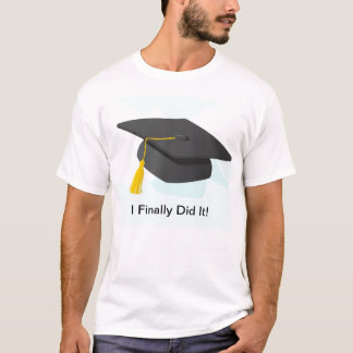 Studentent-skjorta för honom med locket! tee