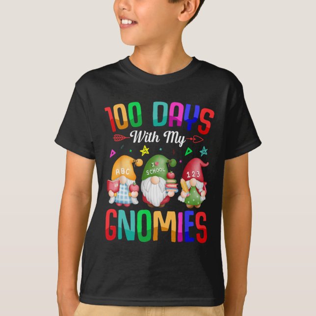 Studenter 100 dagars Sma T Shirt (Framsida)