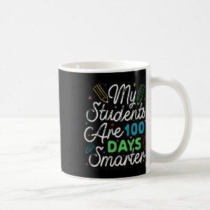 Studenter är 100 dagar smartare Kids Student Lärar Kaffemugg