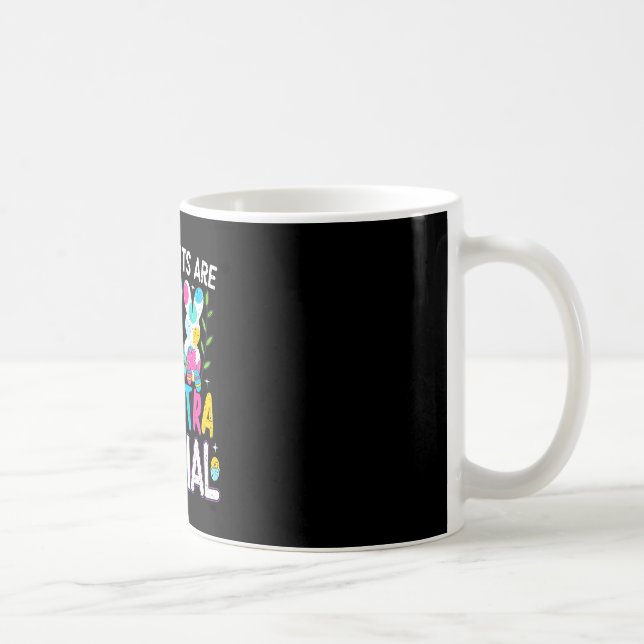 Studenter är ägg-stra speciella påskdag lärare kaffemugg (Höger)