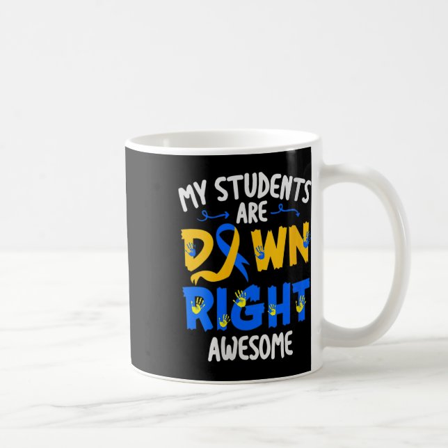 Studenter är nere Höger Fantastisk nere Syndrome A Kaffemugg (Höger)