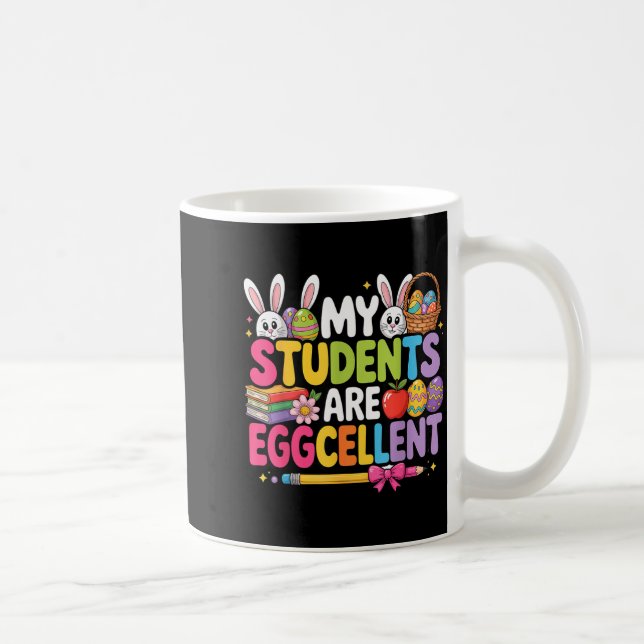 Studenter är superroliga roliga lärar påsk kaffemugg (Höger)