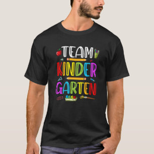Studenter Kids Teacher Team Kindergarten Cute Squa T Shirt