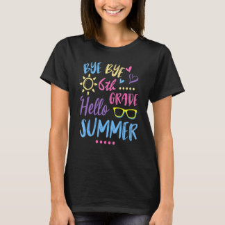 Studenter klass School Adjö Adjö 6e Klass Hej S T Shirt